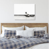 NIEDLICHES Siamesisches Katapult Leinwanddruck (Insitu (Schlafzimmer))
