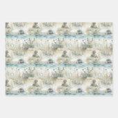 niedliches Siegel am Strand Party Geschenkpapier Set (Vorderseite 2)