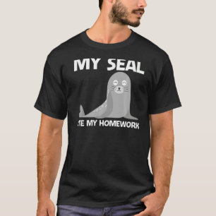 Niedliches Siegel für Kids Boys Sea Lion Zotier T-Shirt