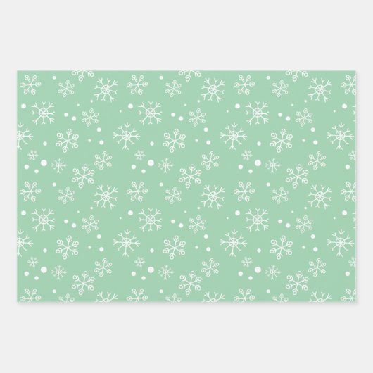 Niedliches Siegel Geschenkpapier Set (Vorderseite 2)