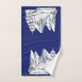 Niedliches Siegel Pinacoteca comunale Casa Rusca Badhandtuch Set (Handtuch)