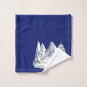 Niedliches Siegel Pinacoteca comunale Casa Rusca Badhandtuch Set (Waschlappen)