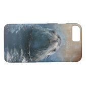 Niedliches Siegel Sea Lion Modernes Aquarell Case-Mate iPhone Hülle (Rückseite (Horizontal))