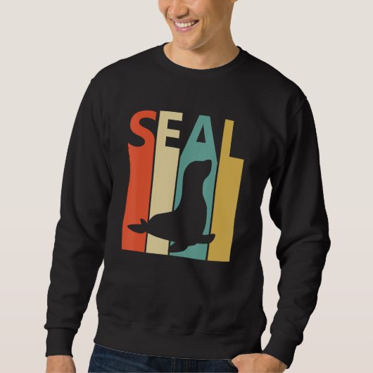 Niedliches Siegel Sweatshirt (Vorderseite)