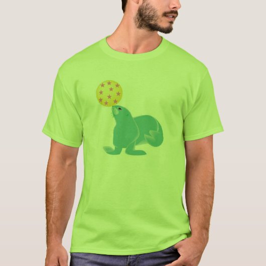 niedliches Siegel T-Shirt (Vorderseite)