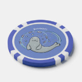 Niedliches Siegel und Cartoon Pokerchips (Einzeln)