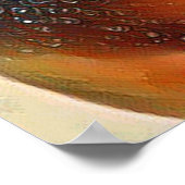 Niedliches Siegel Wildlife Pop Kunst, Dichtung und Poster (Ecke)