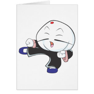 Niedliches Siopao KungFu Kriegskunst-Cartoon-Shirt