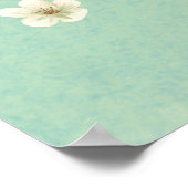 Niedliches Sitzen Panda Poster (Ecke)