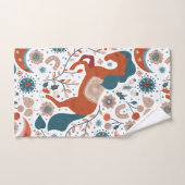 Niedliches skandinavisches Pferd Badhandtuch Set (Handtuch)