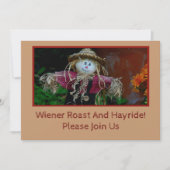 NIEDLICHES SKARECROW, AUSGESTATTETE WAFFEN/BITTE B EINLADUNG (Vorderseite)