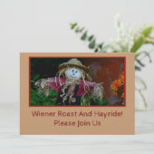 NIEDLICHES SKARECROW, AUSGESTATTETE WAFFEN/BITTE B EINLADUNG (Stehend Vorderseite)