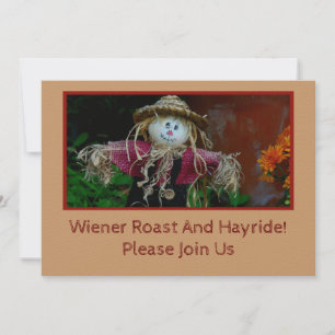 NIEDLICHES SKARECROW, AUSGESTATTETE WAFFEN/BITTE B EINLADUNG