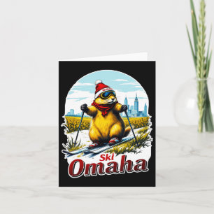Niedliches Skiabenteuer in Omaha Groundhog Prairie Karte