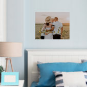 Niedliches Skript Familienbild Gold-Text-Overlay Foliendrucke (In Situ (Schlafzimmer))