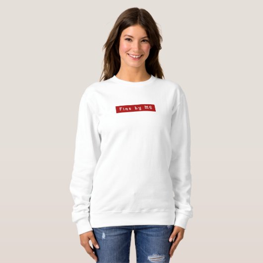 Niedliches Skriptfein von mir Neugezogenes Geschen Sweatshirt (Vorne ganz)