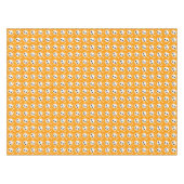 Niedliches Skull & Bones Halloween-Muster Tischdecke (Vorderseite (Horizontal))