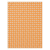 Niedliches Skull & Bones Halloween-Muster Tischdecke (Vorderseite)