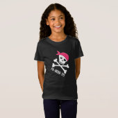 Niedliches Skull Crossbones Pirate Thema Pa-arrr-t T-Shirt (Vorne ganz)
