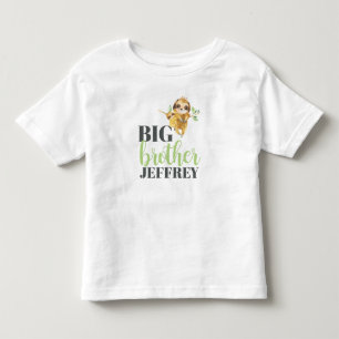 Niedliches Sloth Big Brother Shirt für ältere Ge