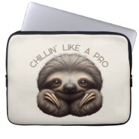 Niedliches Sloth Chillin wie ein Pro