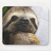 Niedliches Sloth-Gesicht Mousepad (Vorne)