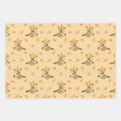 Niedliches Sloth in Tree Wrapping Paper Set Geschenkpapier Set (Vorderseite)