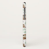 Niedliches Sloth-Muster Case-Mate iPhone Hülle (Hinten/Links)