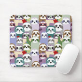 Niedliches Sloth-Muster Mousepad (Mit Mouse)