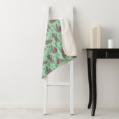 Niedliches Sloth-Muster Sherpadecke (Beispiel)