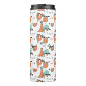 Niedliches Sloth-Muster Thermosbecher (Rückseite)