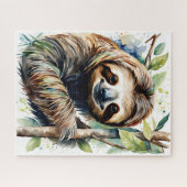 Niedliches Sloth Puzzle (Horizontal)