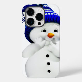 Niedliches Snowman iPhone / iPad Gehäuse Case-Mate iPhone 14 Pro Hülle