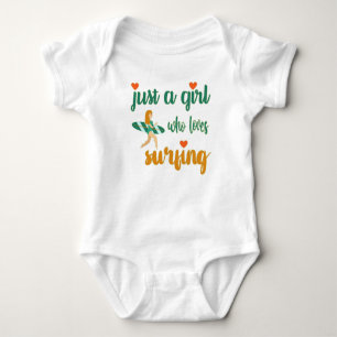 Niedliches Sommerangebot Nur ein Mädchen, das Lieb Baby Strampler