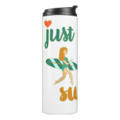 Niedliches Sommerangebot Nur ein Mädchen, das Lieb Thermosbecher (Nach links gedreht)