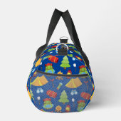 Niedliches Sommercampingmuster Duffle Bag (Rechts)