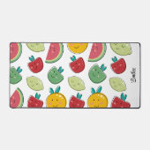 Niedliches Sommerfruchtmuster Schreibtischunterlage (Vorderseite)
