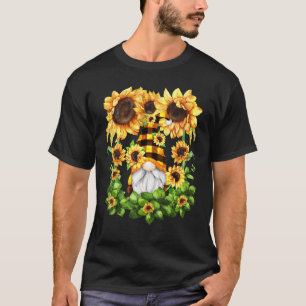 Niedliches Sonnenblumen-Genom für Gärtner und Nied T-Shirt