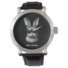 Niedliches Sonnengesicht mit Sonnenbrille für Kind Armbanduhr