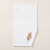 Niedliches Sonnenlicht auf weißem Badetücher Set (Handtuch)