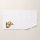 Niedliches Sonnenlicht auf weißem Badetücher Set (Handtuch)