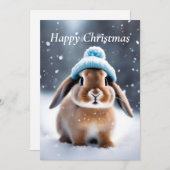 Niedliches Sonnenlicht in einem BobHat OWN ART Wei Einladung (Vorne/Hinten)