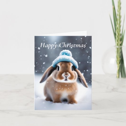 Niedliches Sonnenlicht in einem BobHat OWN ART Wei Karte (Vorderseite)