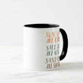 Niedliches Sonnensalz Tasse (VorderseiteRechts)