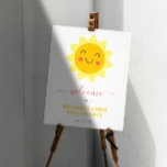 Niedliches Sonnenschein Baby Dusche Begrüßungszeic Fotodruck<br><div class="desc">Herzlich willkommen bei Ihrem Gast mit einem niedlich lächelnden Sonnengesicht. Die Lage ist perfekt für einen erholsamen Aufenthalt. Die Vorlagen sind sehr einfach zu bearbeiten. Entdecken Sie die gesamte Produktpalette dieser Kollektion.</div>
