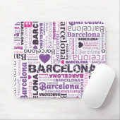 Niedliches Spanien Barcelona souvernir mousepad (Mit Mouse)
