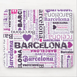 Niedliches Spanien Barcelona souvernir mousepad