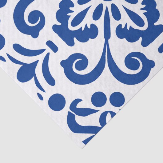 Niedliches spanisches Fliesenmuster Seidenpapier (Ausschnitt)