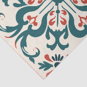 Niedliches spanisches Fliesenmuster Seidenpapier (Ausschnitt)