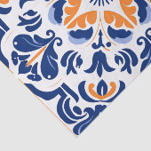 Niedliches spanisches Fliesenmuster Seidenpapier (Ausschnitt)
